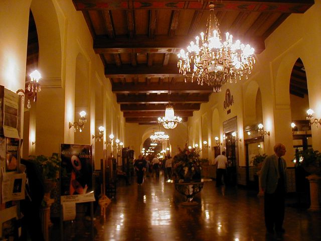 Lobby of the Nacional.
